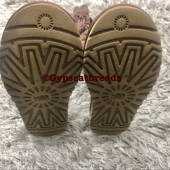 UGG PATCHWORK KNIT TALL BOOTS🎀 - Picture 9 of 9